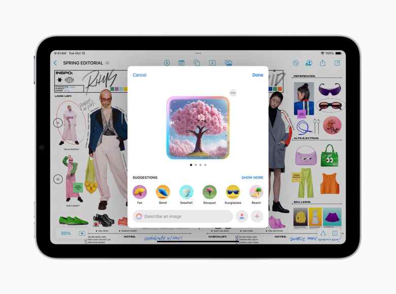 Battery Intelligence, Genmoji, and Visual Intelligence: Everything Coming in iOS 18.2 Apple's refreshed iPad mini features the A17 Pro chip, Apple Intelligence, improved cameras, faster connectivity, and Apple Pencil Pro support.